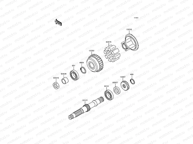 Secondary Shaft