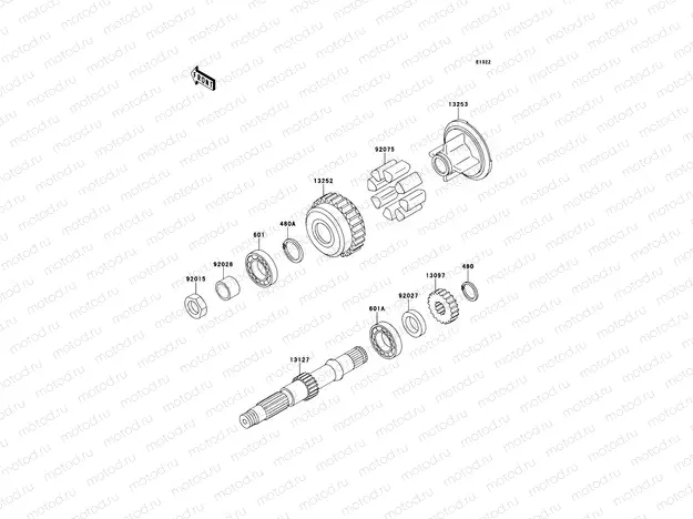 Secondary Shaft