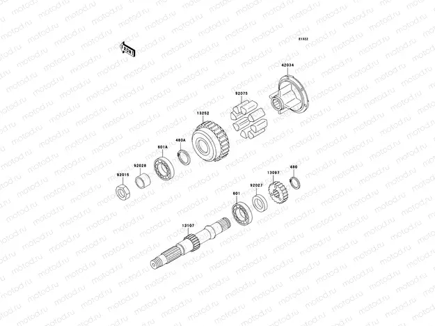 Secondary Shaft