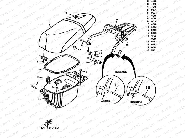 SELLE & PORTE BAGAGES