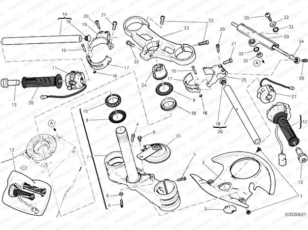 SEMIMANUBRI - AMMORTIZZATORE DI STERZO » UNCLASSIFIED