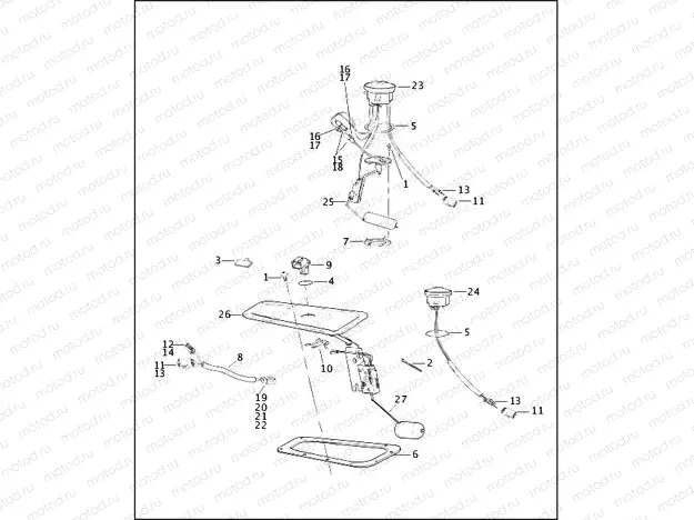 SENDING UNITS - CARBURETED MODELS