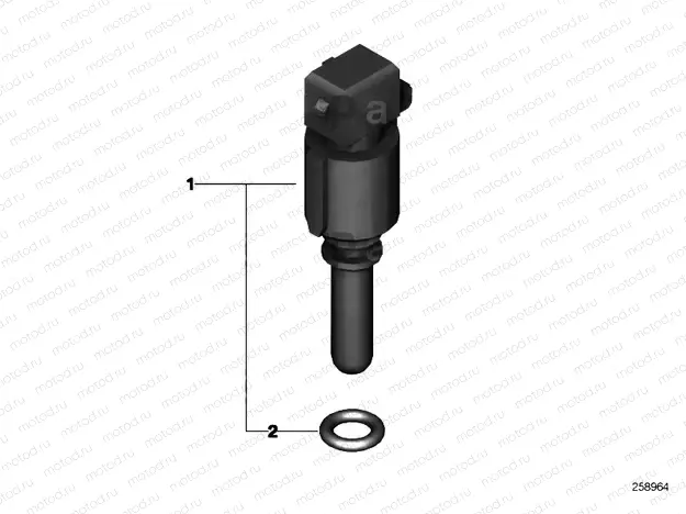 Sensor for control unit