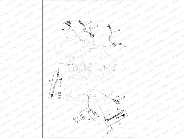SENSORS AND SWITCHES, ENGINE