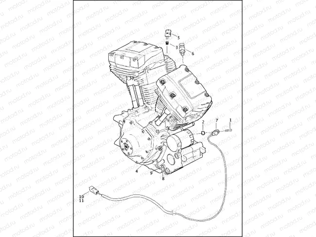 SENSORS AND SWITCHES, ENGINE - TWIN CAM 103â¢