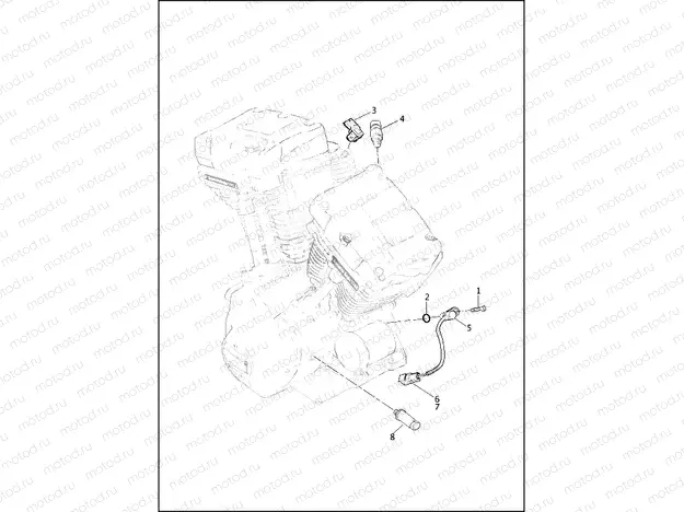 SENSORS & SWITCHES, ENGINE