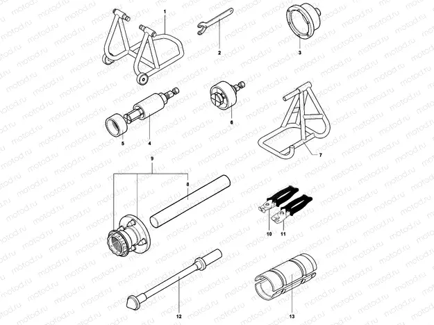 Service Tools Frame 1
