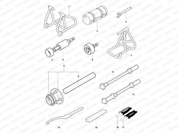 Service Tools Frame 1