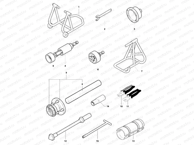 Service Tools Frame 1