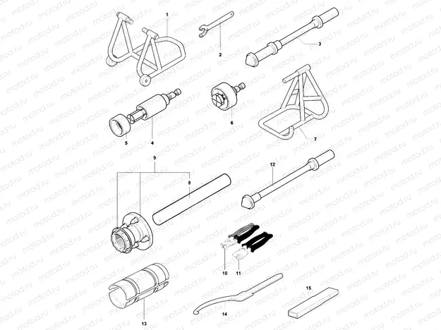Service Tools Frame 1