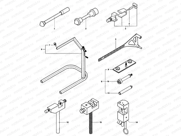 Service Tools Frame 2