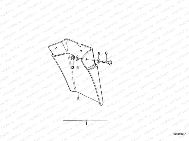 Set mud flaps, rear