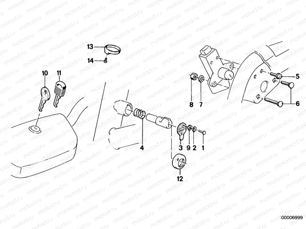 Set of locks