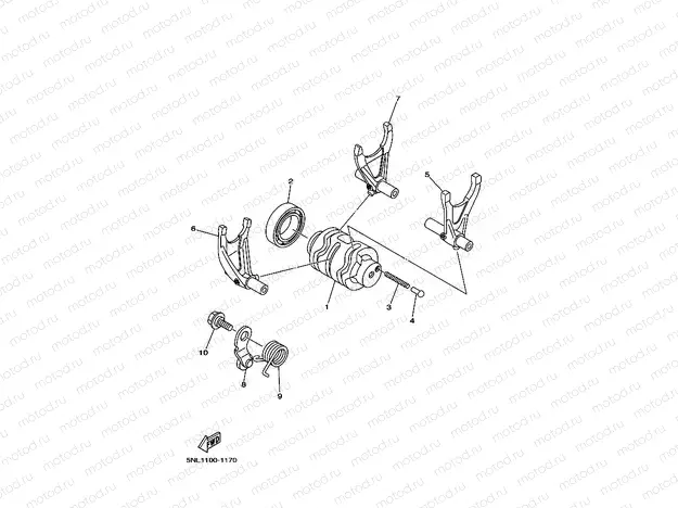SHIFT CAM & FORK