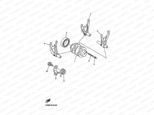 SHIFT CAM & FORK