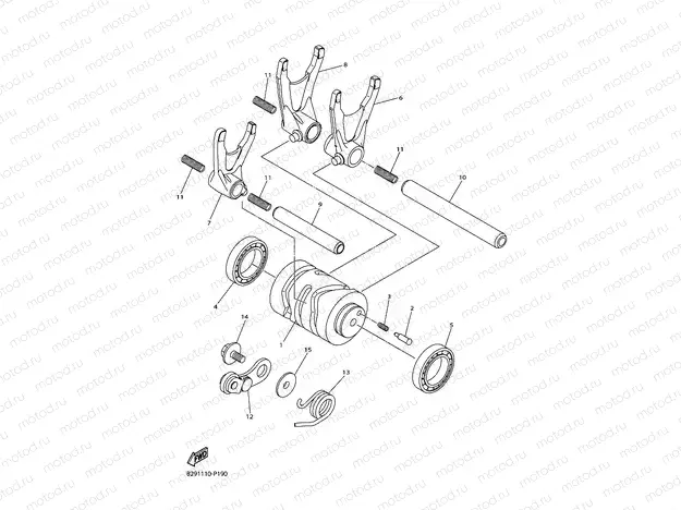SHIFT CAM & FORK