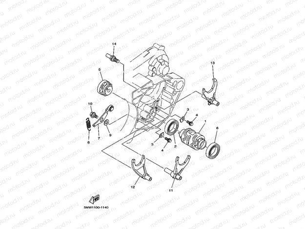 SHIFT CAM & FORK