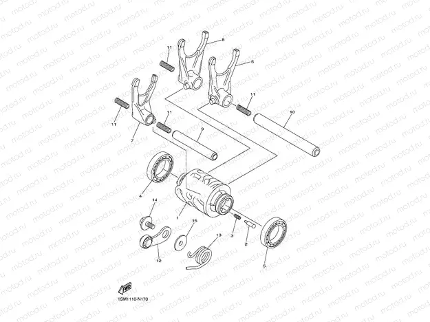 SHIFT CAM & FORK