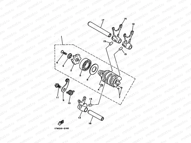 SHIFT CAM & FORK
