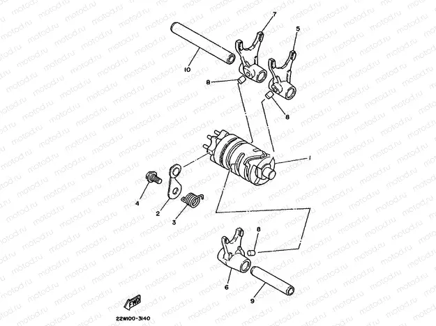 SHIFT CAM & FORK