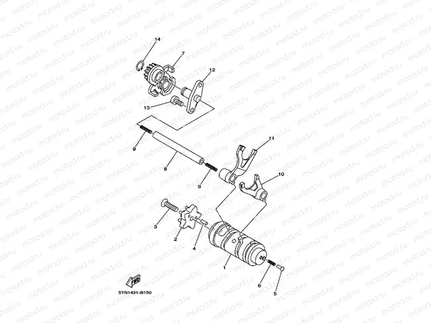 SHIFT CAM & FORK