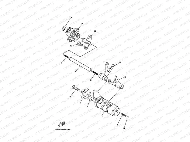 SHIFT CAM & FORK