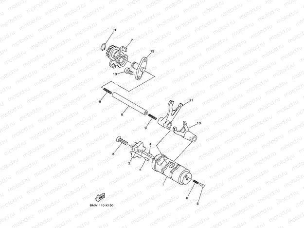 SHIFT CAM & FORK