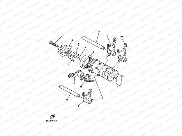 SHIFT CAM & FORK