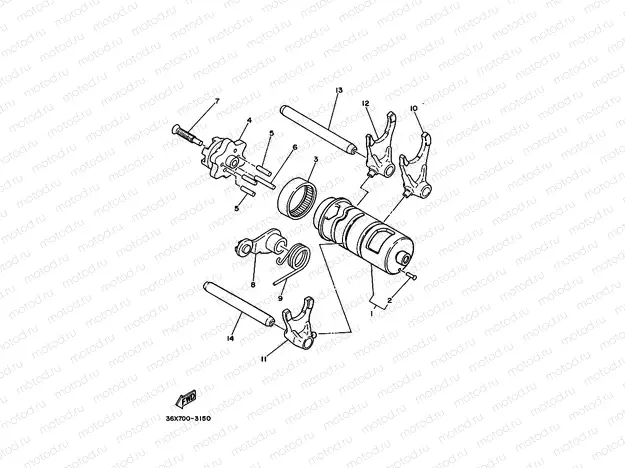 SHIFT CAM & FORK