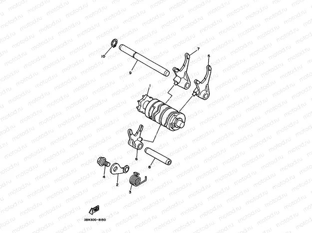 SHIFT CAM & FORK