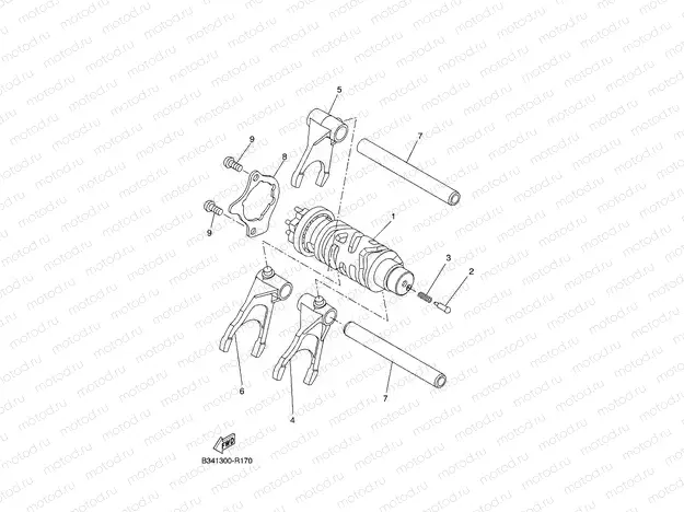 SHIFT CAM & FORK