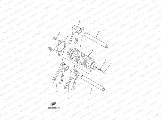 SHIFT CAM & FORK