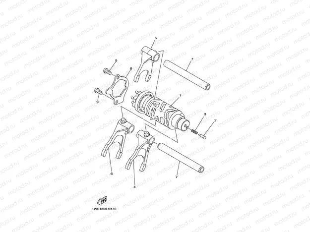 SHIFT CAM & FORK
