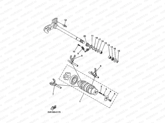 SHIFT CAM & FORK