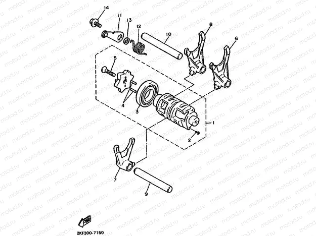 SHIFT CAM & FORK