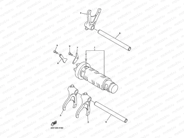SHIFT CAM & FORK