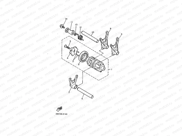 SHIFT CAM & FORK