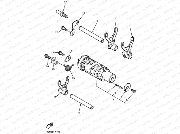 SHIFT CAM & FORK