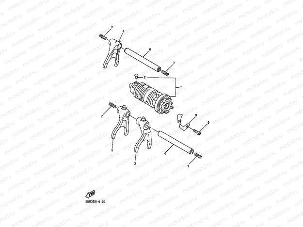 SHIFT CAM & FORK