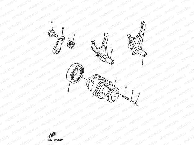 SHIFT CAM & FORK