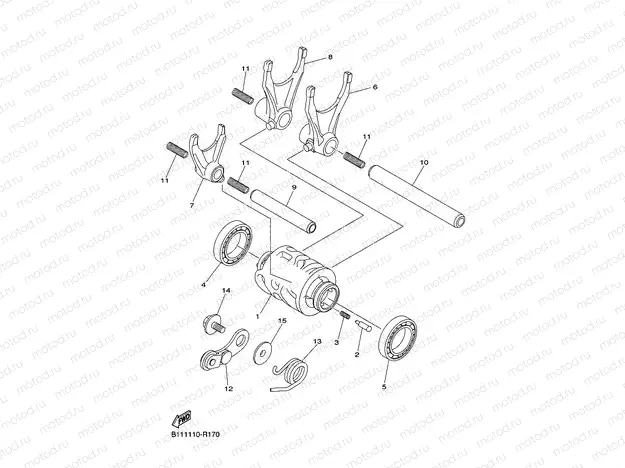 SHIFT CAM & FORK