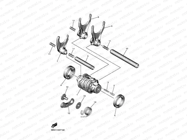 SHIFT CAM & FORK
