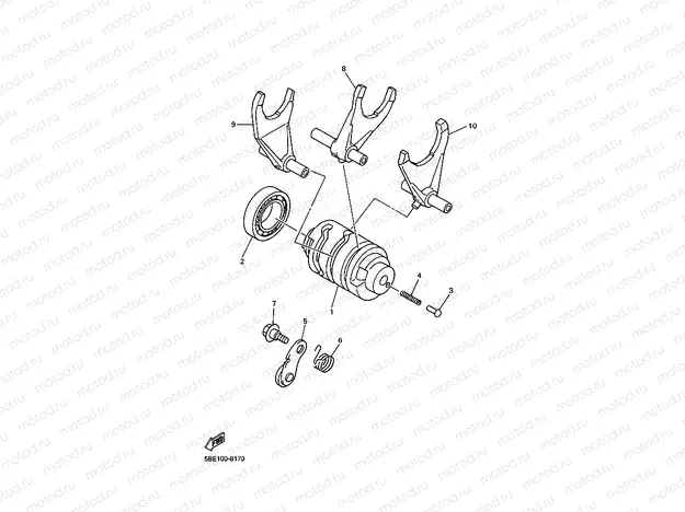 SHIFT CAM & FORK