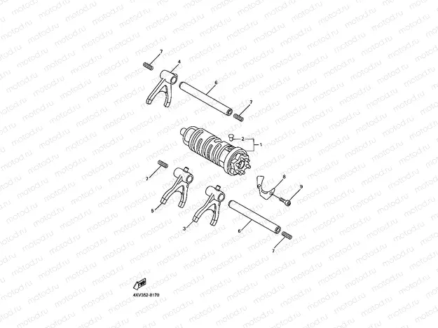 SHIFT CAM & FORK