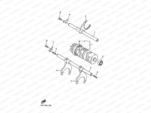 SHIFT CAM & FORK