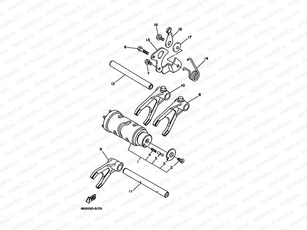 SHIFT CAM & FORK