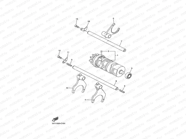 SHIFT CAM & FORK