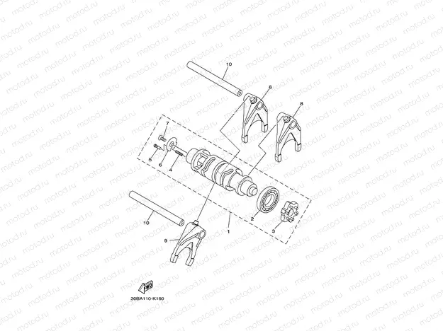 SHIFT CAM & FORK