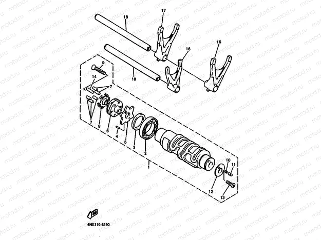 SHIFT CAM & FORK