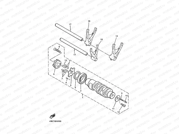 SHIFT CAM & FORK